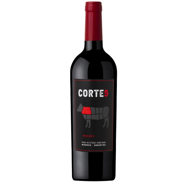 Вино Красное Сухое Corte 9 Malbec 2022 0,75 л фото