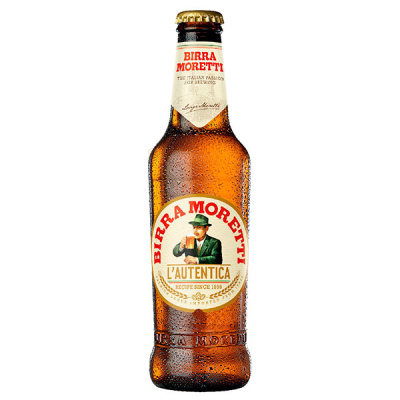 Пиво Светлое Birra Moretti L'Autentica 0,33 л фото