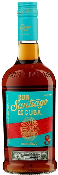 Ром Santiago de Cuba Anejo 8 Anos 0,7 л фото
