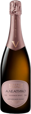Вино игристое Розовое Брют Valery Zaharin Avtorskoe Vino Aleatico Brut 2024 0,75 л фото