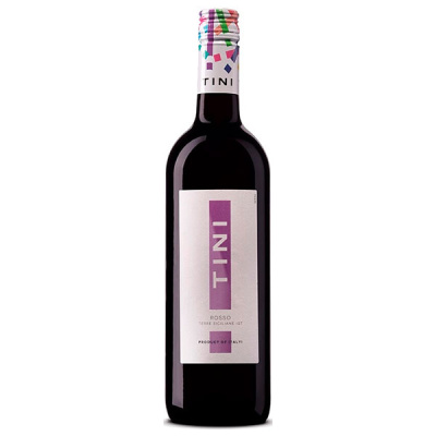 Вино Белое Сухое TINI Rosso Terre Siciliane 2020 0,75 л фото