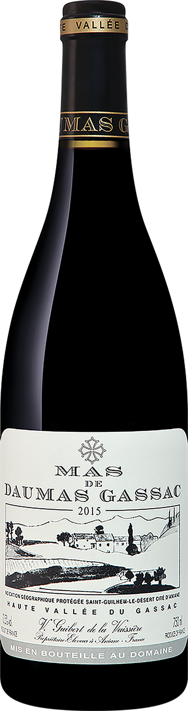 Вино Красное Сухое Mas de Daumas Gassac Saint-Guilhem-le-Desert 2015 0,75 л фото
