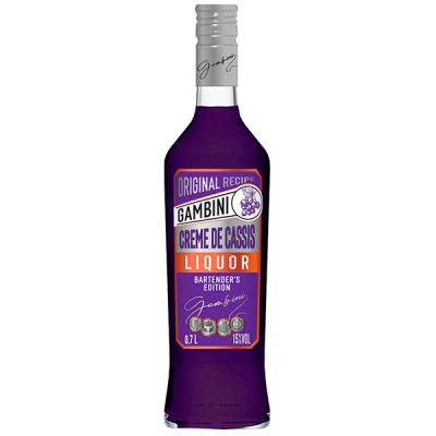 Ликер Gambini Creme de Cassis 0,7 л фото
