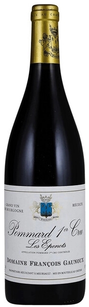 Вино Красное Сухое Domaine Francois Gaunoux Pommard 1er Cru Les Epenots 2010 0,75 л фото