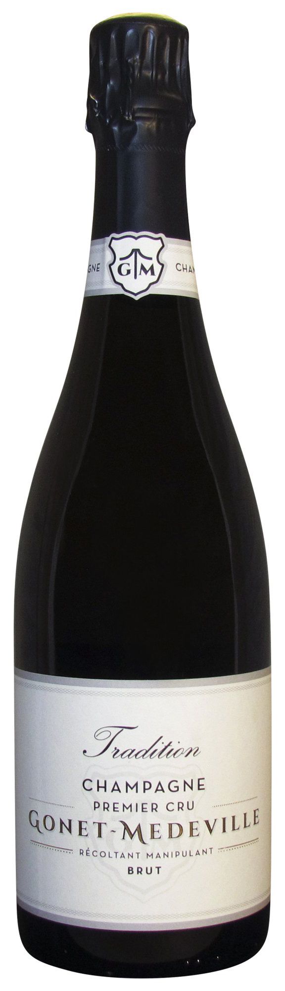 Вино игристое Белое Брют Gonet-Medeville Tradition 1er Cru Brut 2022 0,75 л фото