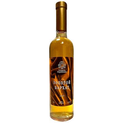 Вино сладкое Белое Сладкое Usadba Perovskih Golden Velvet Sevastopol 2019 0,50 л фото