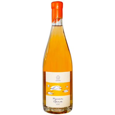 Вино Оранжевое Сухое Usadba Perovskih Muscat Orange Sevastopol 2021 0,75 л фото