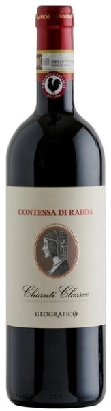 Вино Красное Сухое Geografico Contessa Di Radda Chianti Classico 2021 0,75 л фото