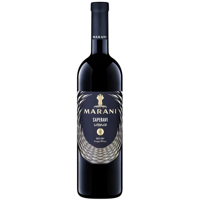 Вино Красное Сухое Marani Saperavi 2021 0,75 л фото