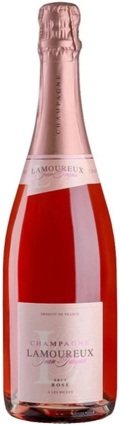 Вино игристое Розовое Брют Jean-Jacques Lamoureux Brut Rose Champagne 0,75 л фото