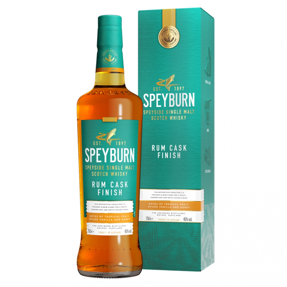 Виски Speyburn Rum Cask Finish in gift box 0,7 л фото