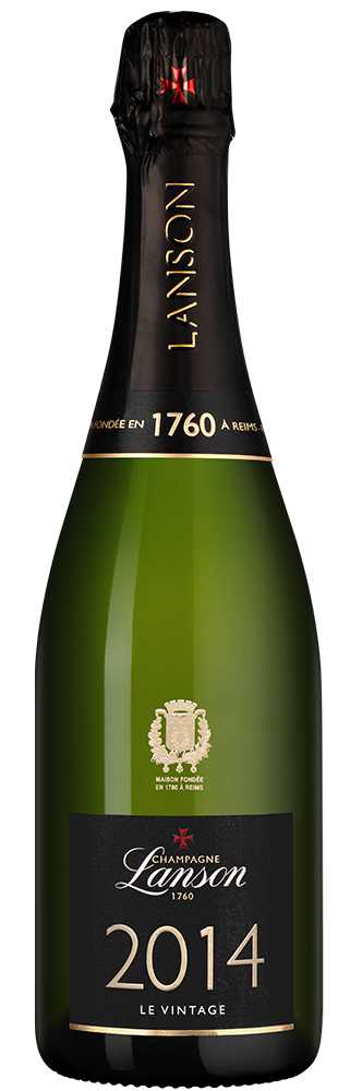 Вино игристое Белое Брют Lanson Le Vintage Brut Champagne 2014 0,75 л фото