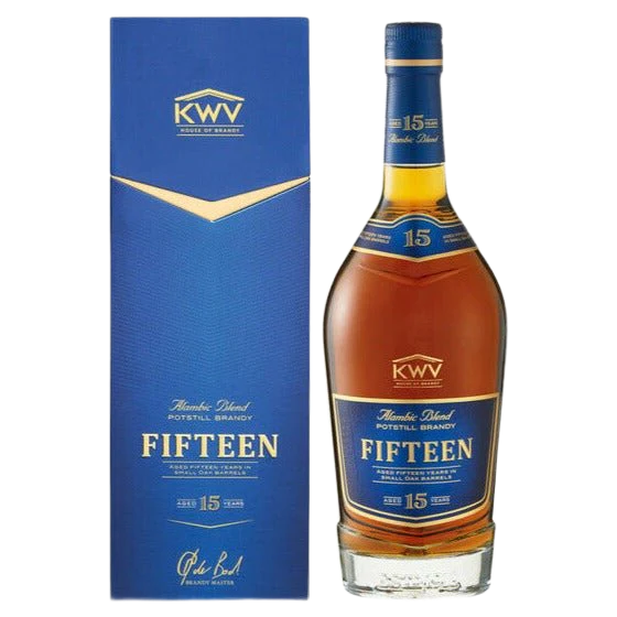 Бренди Brandy KWV 15 YO in gift box 0,75 л фото