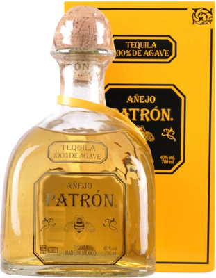 Текила Patron Anejo in gift box 0,75 л фото
