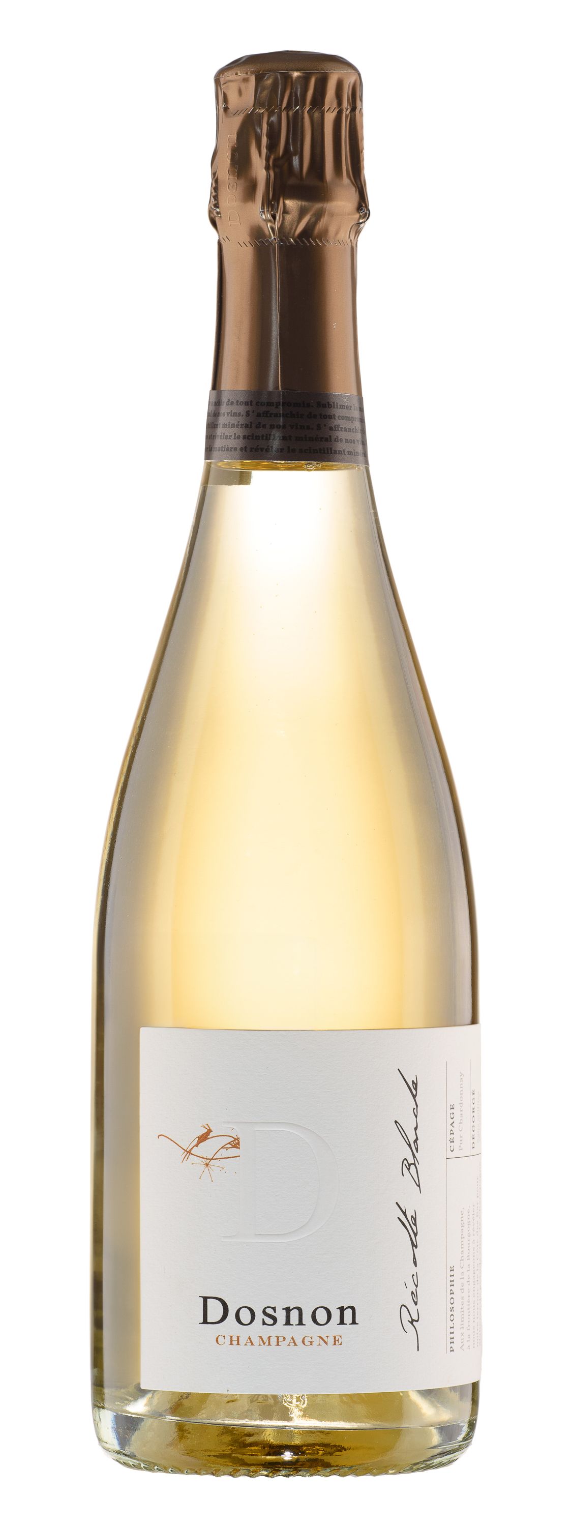 Шампанское Белое Брют Dosnon Recolte Blanche Brut Champagne 2022 0,75 л фото