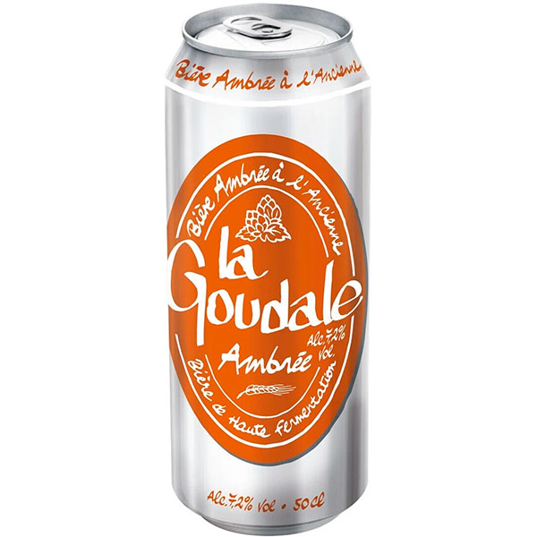 Пиво La Goudale Ambree in can 0,50 л фото