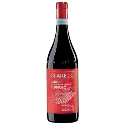 Вино Красное Сухое G.D.Vajra Clare J.C. Lange Nebbiolo 2021 0,75 л фото