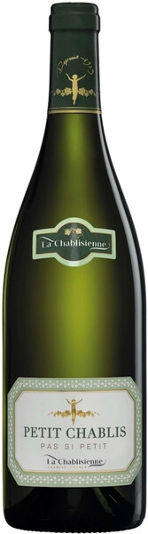 Вино Белое Сухое La Chablisienne Pas si Petit Petit Chablis 2024 0,75 л фото