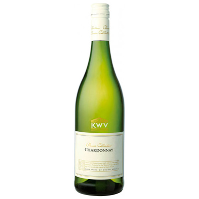 Вино Белое Сухое KWV Classic Collection Chardonnay Western Cape 2018 0,75 л фото