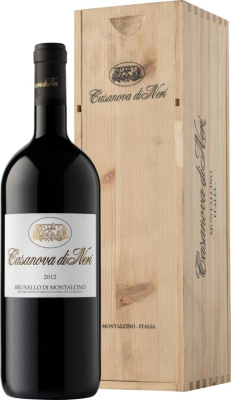 Вино Казанова ди Нери Брунелло ди Монтальчино в дер. кор. 2019 Красное Сухое 15% 1,5 л фото