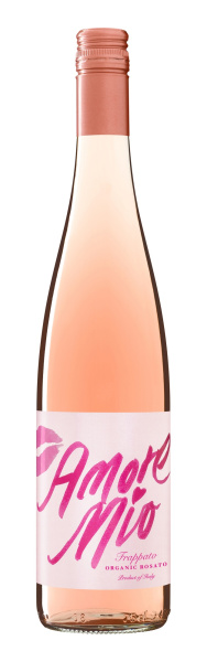 Вино Розовое Полусухое Amore Mio Organic & Vegan 2020 0,75 л фото