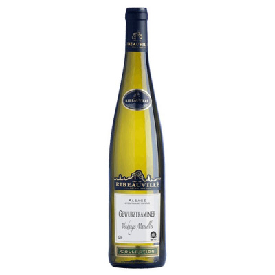 Вино Белое Полусухое Cave de Ribeauville Gewurztraminer Vendanges Manuelles Alsace 2019 0,75 л фото