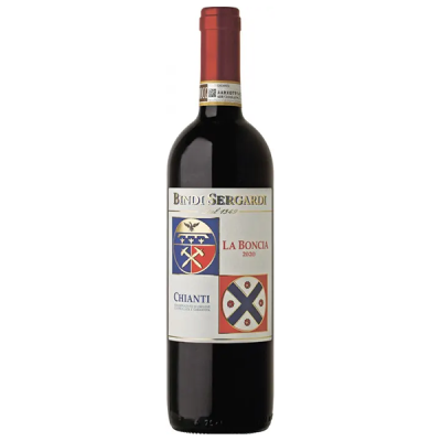 Вино Красное Сухое Bindi Sergardi La Boncia Chianti 2020 0,75 л фото