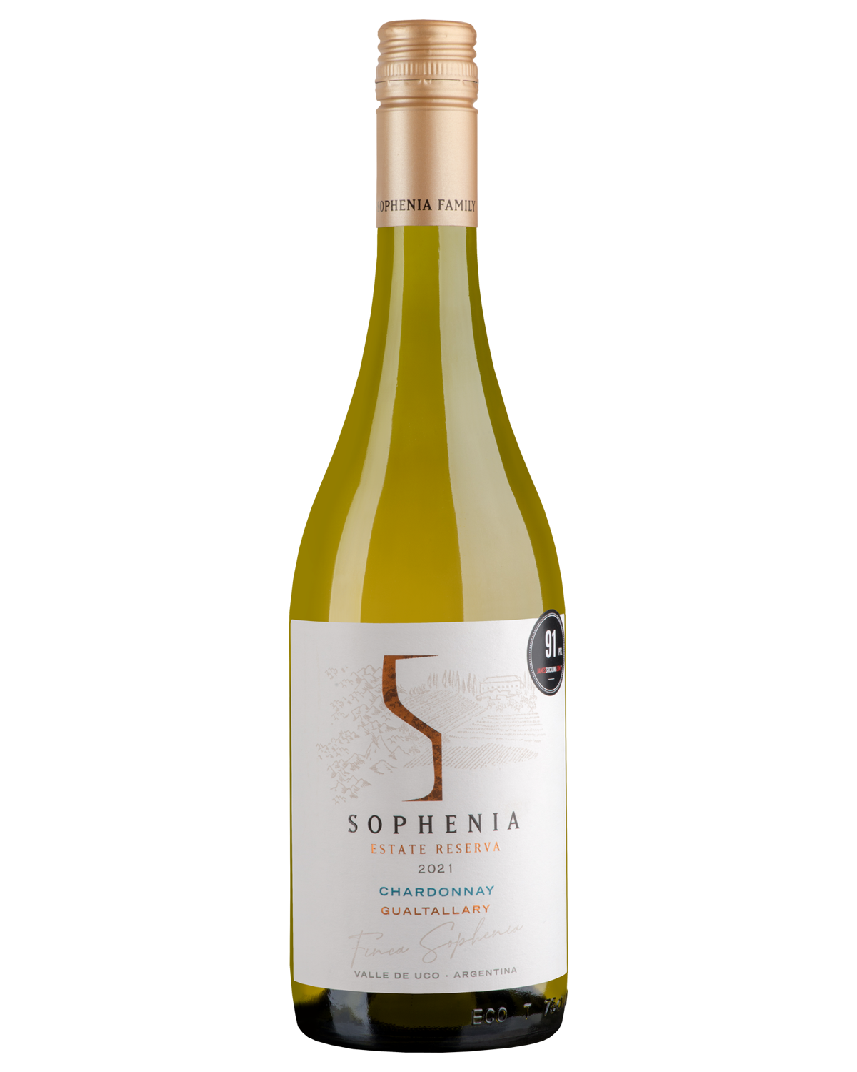 Вино Белое Сухое Finca Sophenia Estate Reserva Chardonnay Tupungato 2023 0,75 л фото