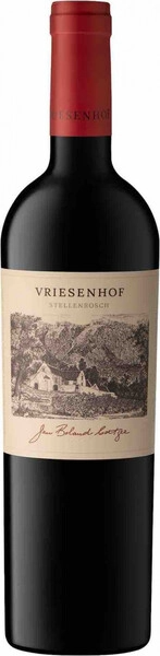 Вино Красное Сухое Vriesenhof Jan Boland Coetzee Stellenbosch 2021 0,75 л фото