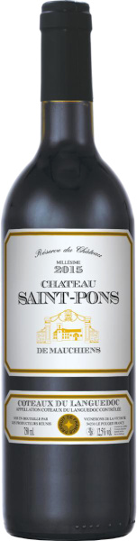 Вино Красное Сухое Chateau Saint-Pons Coteaux Du Languedoc 2020 0,75 л фото