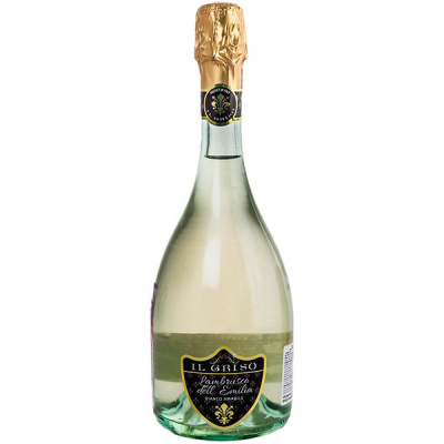 Вино игристое Белое Полусладкое Il Griso Lambrusco dell'Emilia Bianco 0,75 л фото