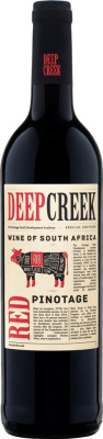 Вино Красное Сухое Deep Creek Pinotage Western Cape 2023 0,75 л фото