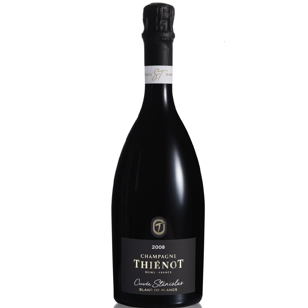 Вино игристое Белое Экстра Брют Thienot Cuvee Stanislas Blanc de Blancs Champagne 2008 0,75 л фото