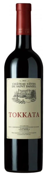 Вино Красное Сухое Chateau Cotes de Saint Daniel Toccata Crimea 2022 0,75 л фото