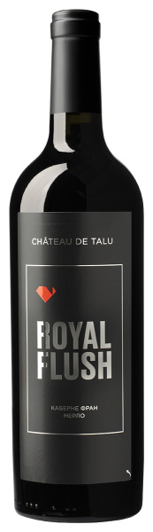 Вино Красное Сухое Chateau de Talu Flush Royal Cabernet Franc Merlot 2019 0,75 л фото
