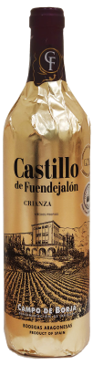 Вино Красное Сухое Bodegas Aragonesas Castillo de Fuendejalon Crianza 2020 0,75 л фото