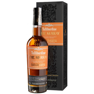 Виски Tullibardine The Murray Double Wood Edition Single Malt Highland in gift box 0,70 л фото