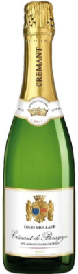 Вино игристое Белое Брют Louis Violland Cremant de Bourgogne Brut 0,75 л фото