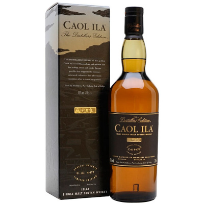 Виски Caol Ila Distiller's Edition Single Malt Islay in gift box 0,7 л фото