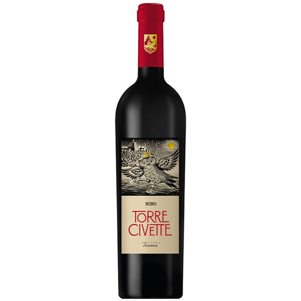 Вино Красное Сухое Torre Civette Toscana 2020 0,75 л фото