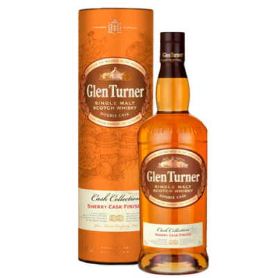 Виски Glen Turner Sherry Cask Finish Single Malt Highland in tube 0,7 л фото