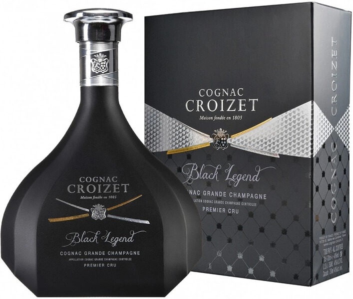 Коньяк Croizet Black Legend Grande Champagne in gift box 0,7 л фото