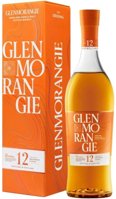 Виски Glenmorangie The Original 12 Years Old Single Malt Highland in gift box 0,7 л фото