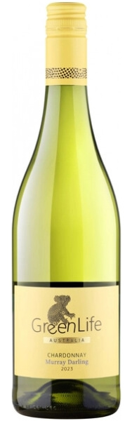 Вино Белое Полусухое GreenLife Chardonnay Murray Darling 2023 0,75 л фото