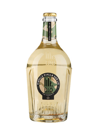 Вино игристое Мр.Био Риболла Джалла 2020 Белое Брют 11,5% 0,75 л фото