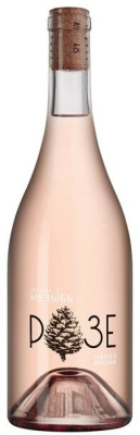 Вино Розовое Сухое Usadba Mezyb Cone Merlot Viognier Kuban Gelendzhik 2023 0,75 л фото