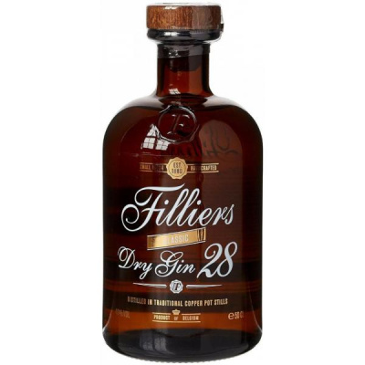 Джин Filliers Dry Gin 28 Classic 0,50 л фото