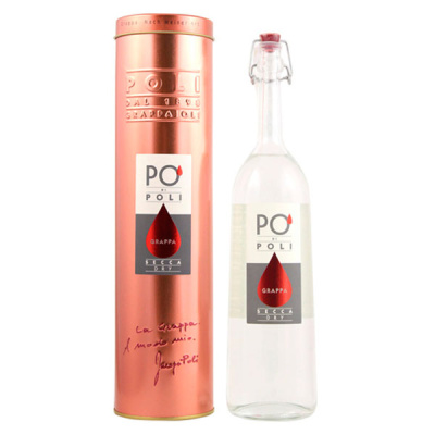 Граппа Poli Po' Di Poli Secca in tube 0,7 л фото