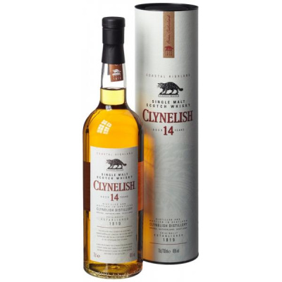 Виски Clynelish 14 Year Old Single Malt Highland in gift box 0,75 л фото