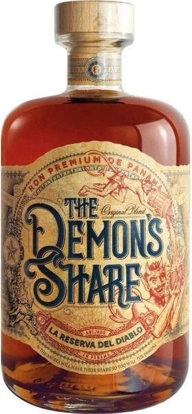 Ром The Demon's Share 6 Years Old 0,7 л фото